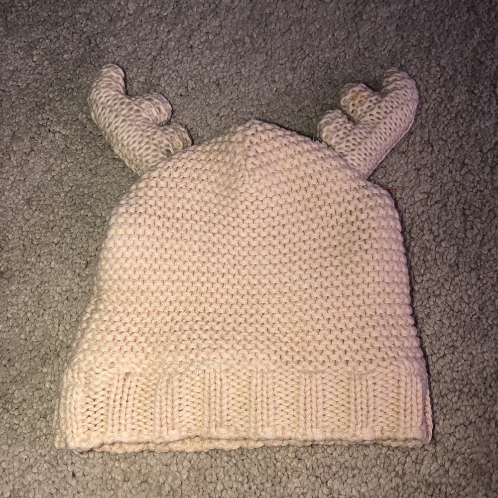 Indigo Baby 0-6 Months‎ Winter Reindeer Antlers Hat Holiday Christmas